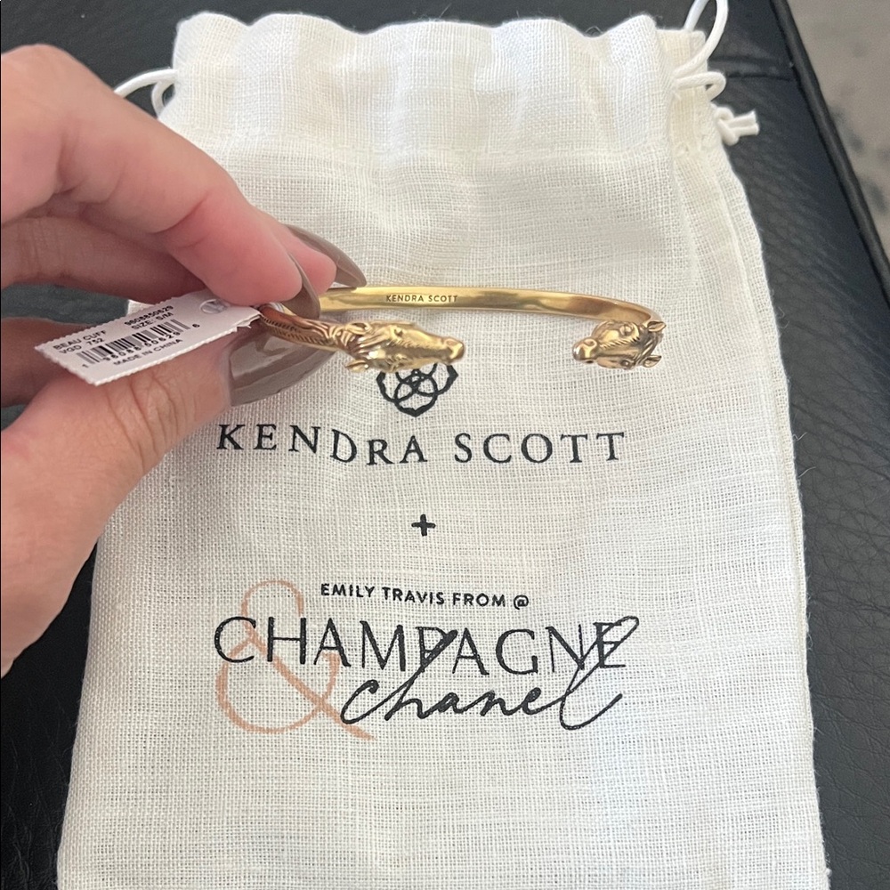 Kendra Scott Gold Cuff Bracelet